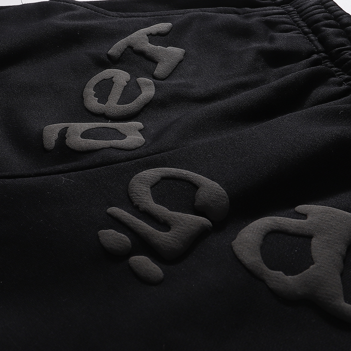Sp5der Phantom Web Hoodie & Sweatpant Set Black Suit