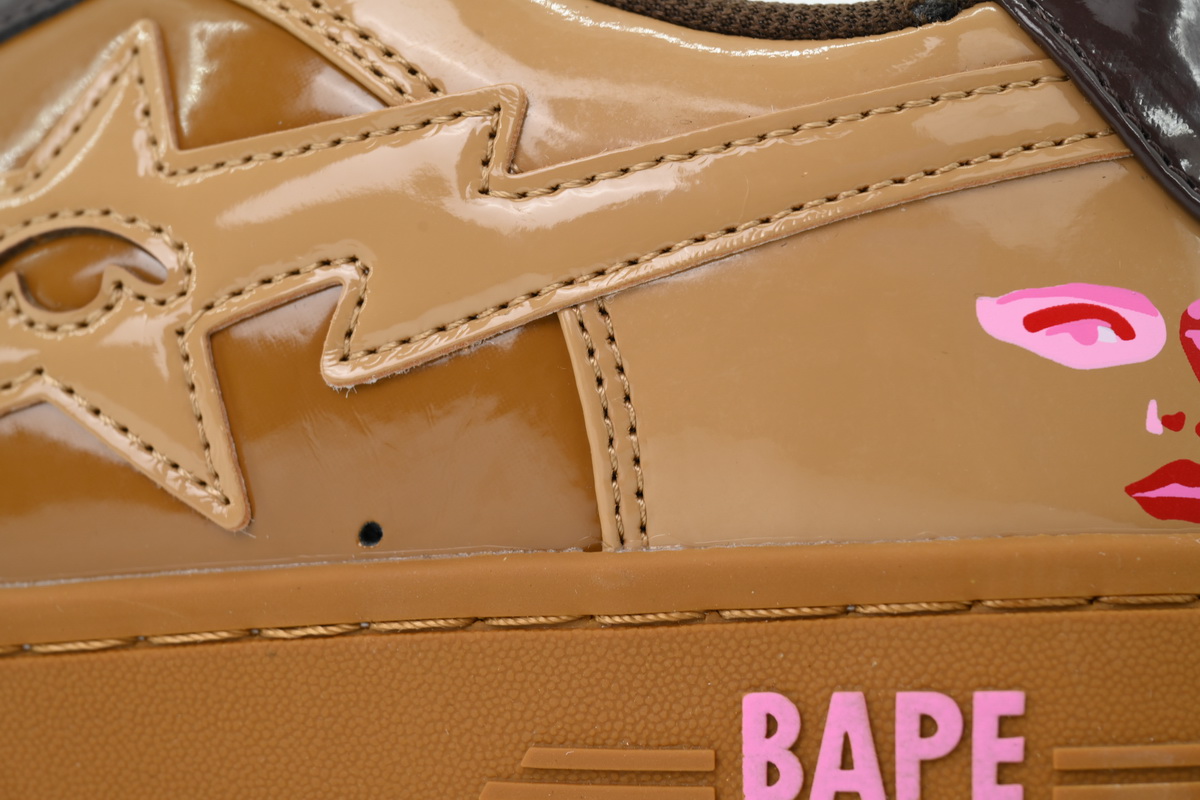 A Bathing Ape Bape Sta KidSuper Brown