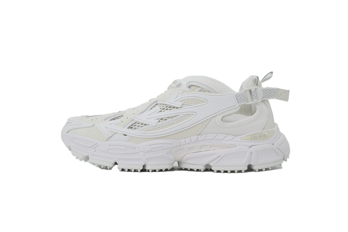 Pkgod Off-White Be Right Back Open Sneakers in WHITE