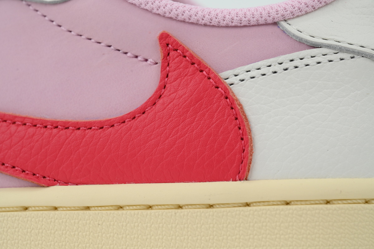 Pkgod Jordan 1 Retro Low OG SP Travis Scott Sail Tropical Pink IQ7604-101 