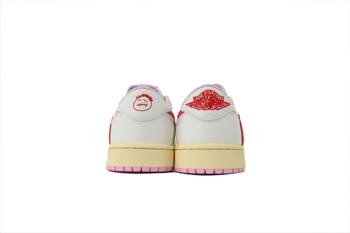 Jordan 1 Retro Low OG SP Travis Scott Sail Tropical Pink IQ7604-101 