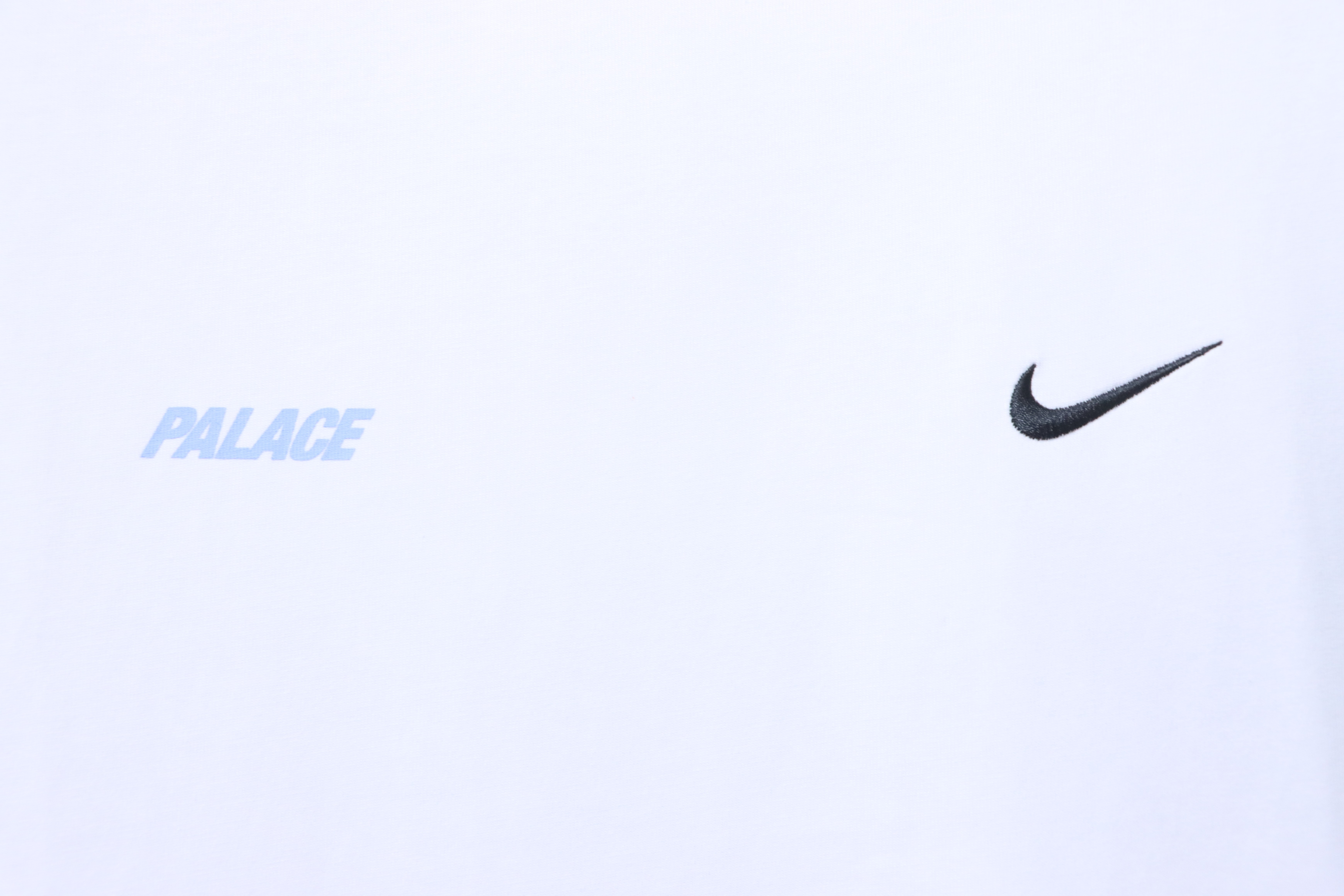 Top Quality Palace x Nike Font Swoosh T-shirt White