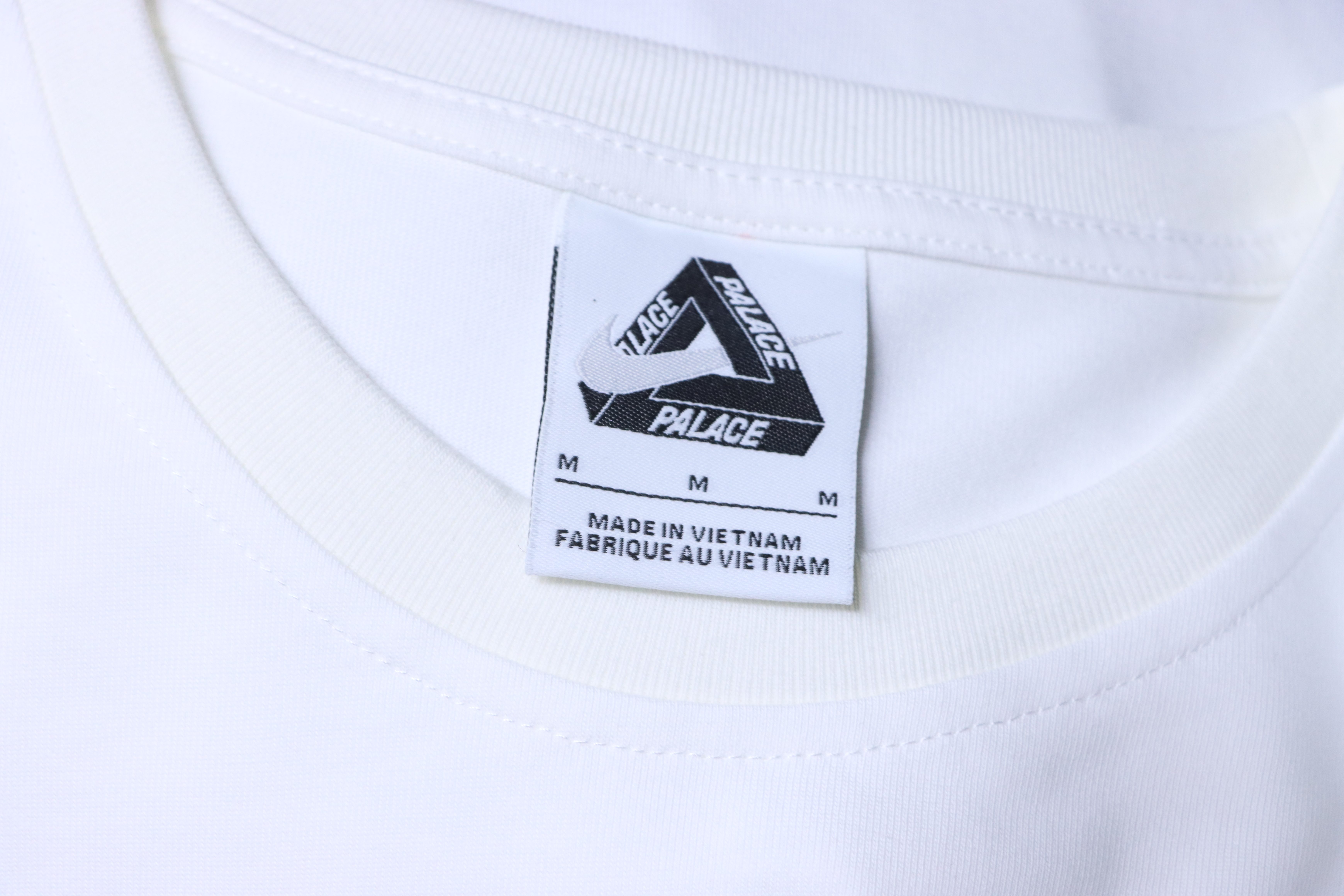 Top Quality Palace x Nike Font Swoosh T-shirt White