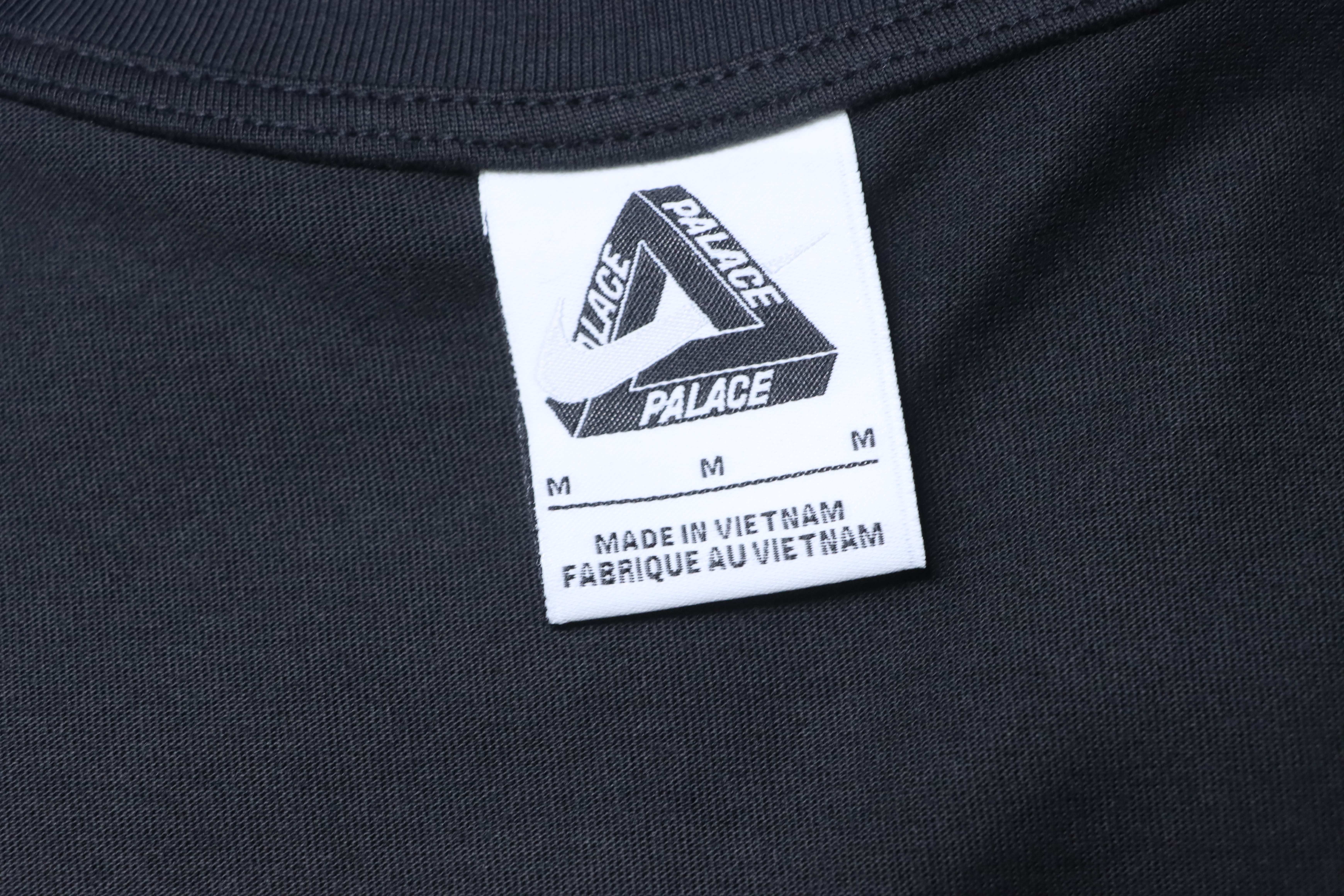 Top Quality Palace x Nike Font Swoosh T-shirt Black