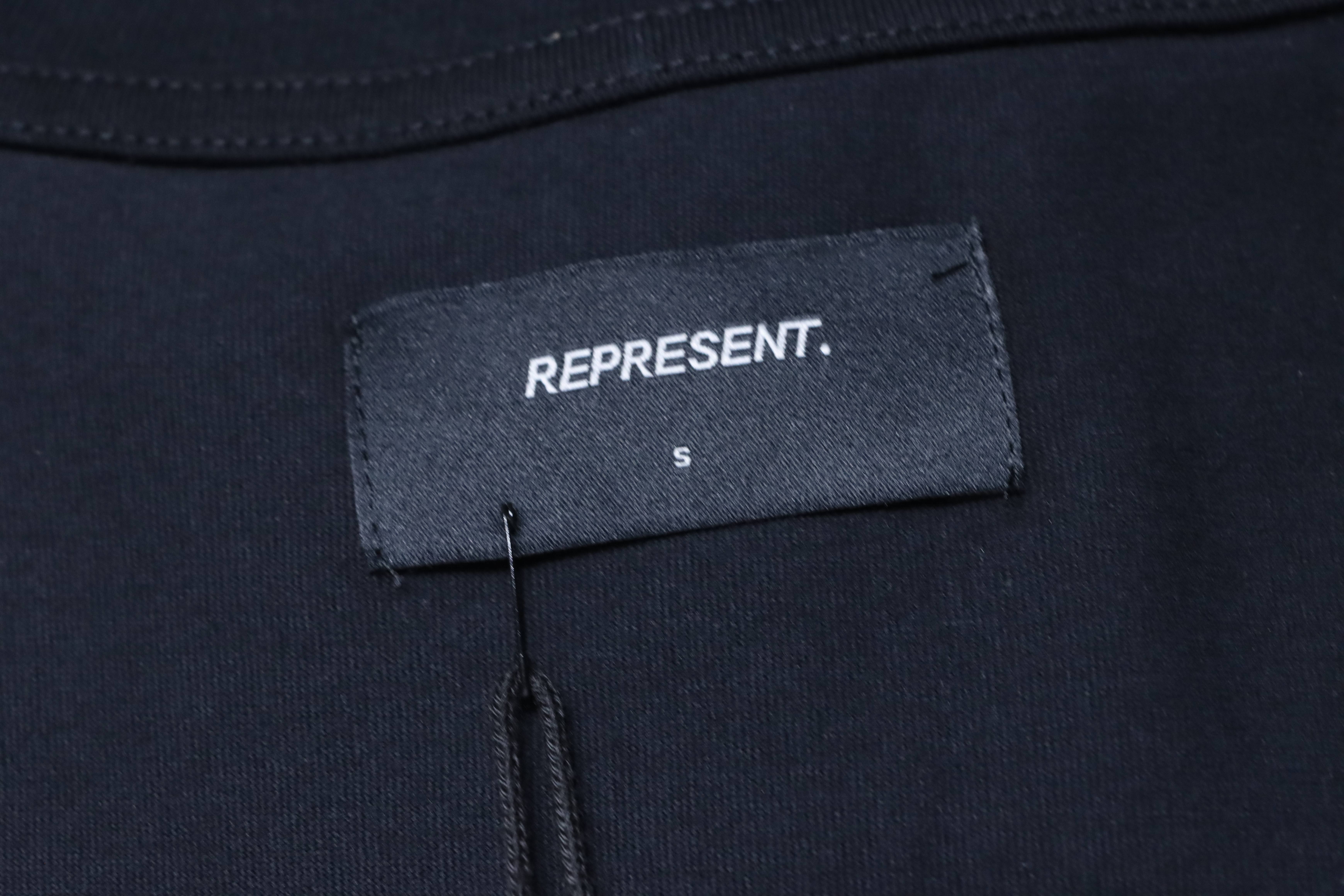 Top Quality Represent Luggage Tag T-shirt Antique Black