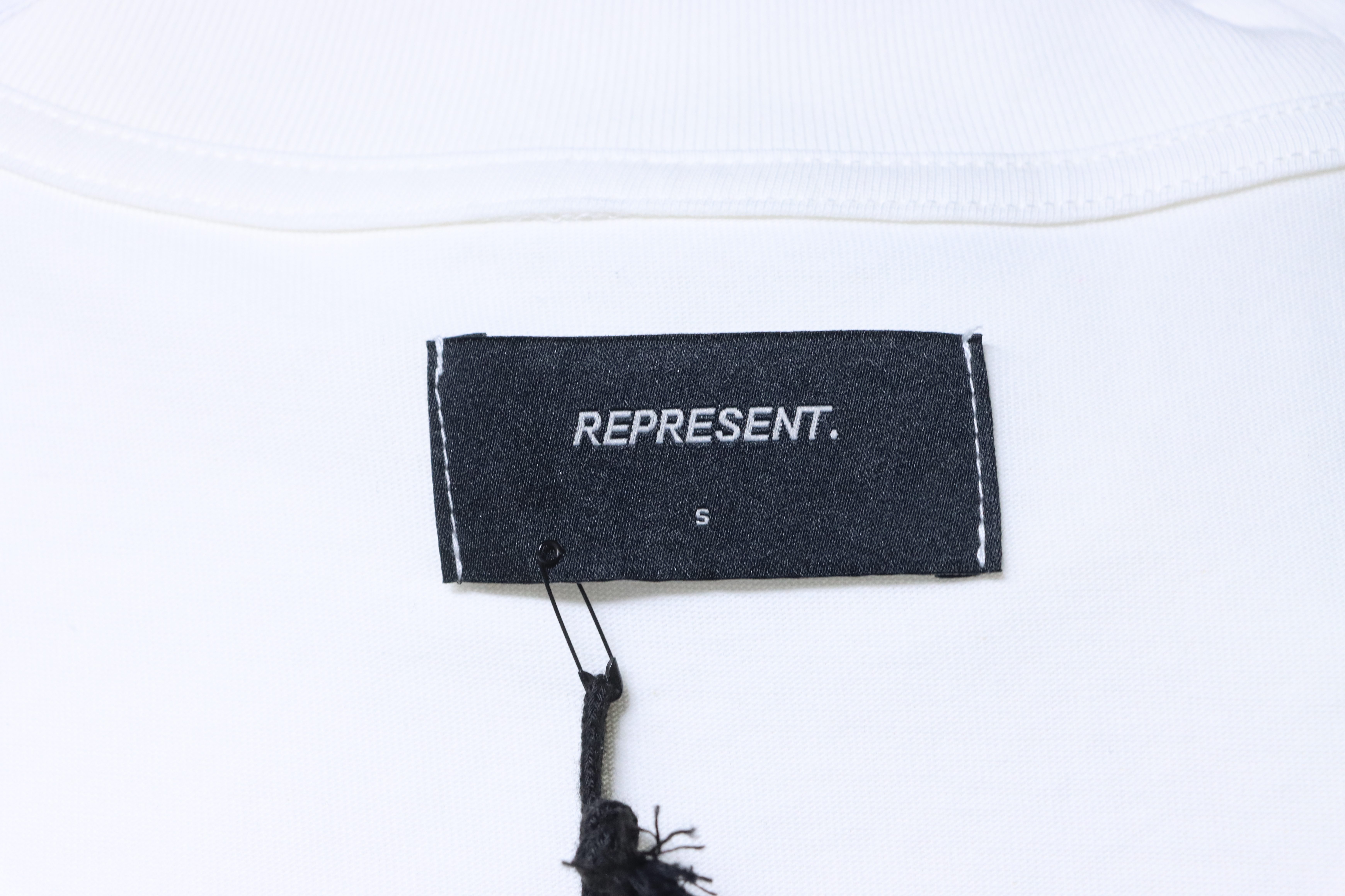 Top Quality Represent Luggage Tag T-shirt Antique White