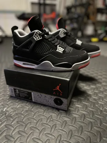 Pkgod Air Jordan 4 Retro Bred review ItsyaBoiJ