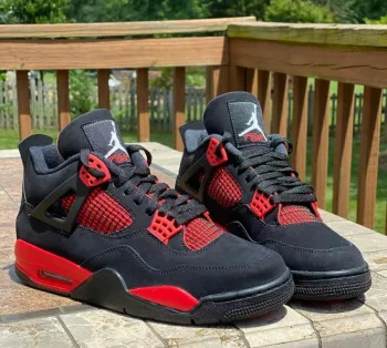  Pkgod Air Jordan 4 “Red Thunder”   review Niklas Wude