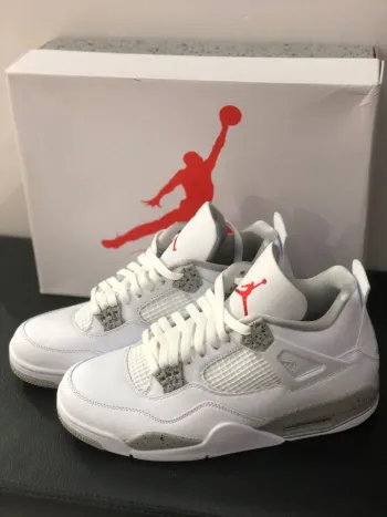  Pkgod Air Jordan 4 Retro White Oreo (2021)   review Louie Bui