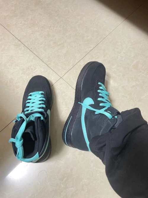     Pkgod Nike Air Force 1 Low Black-Green DZ1382-001 review 