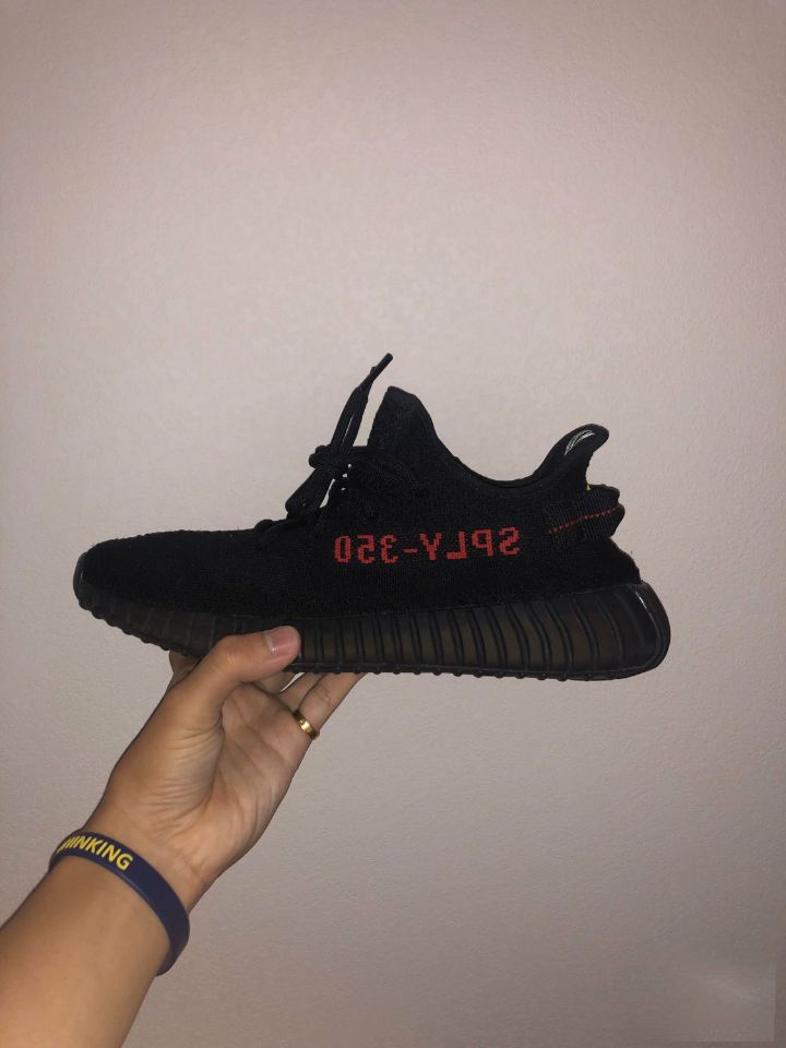     Pkgod Adidas Yeezy Boost 350 V2 Black Bred review 0