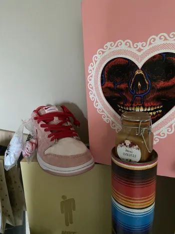 Pkgod Nike SB Dunk Low Strange Love Skateboards review Mehdi  04