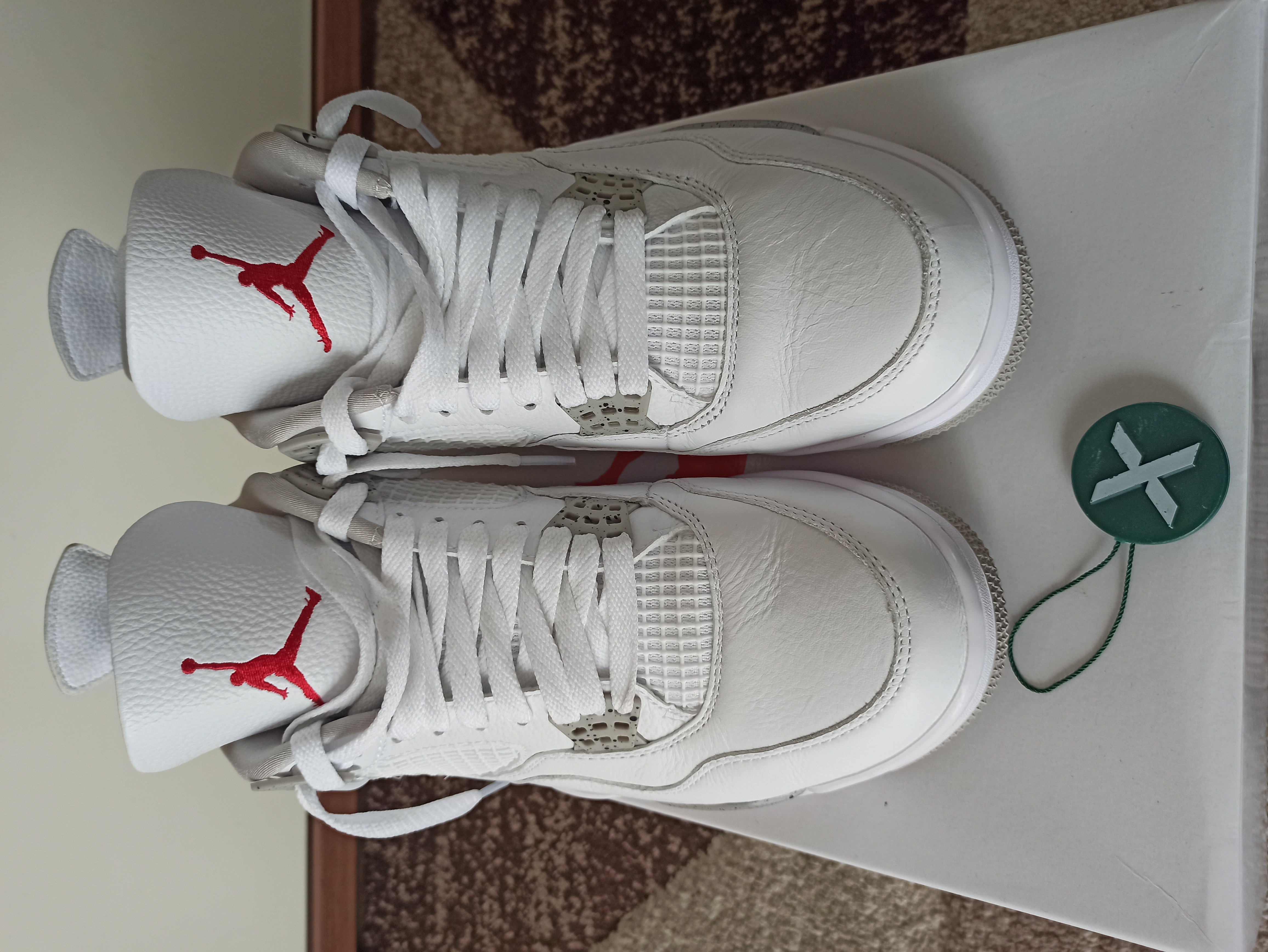  Pkgod Air Jordan 4 Retro White Oreo (2021)   review Robert 02