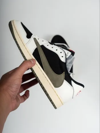  Pkgod Air Jordan 1 Retro Low OG SP Travis Scott Olive review Cameron Charles