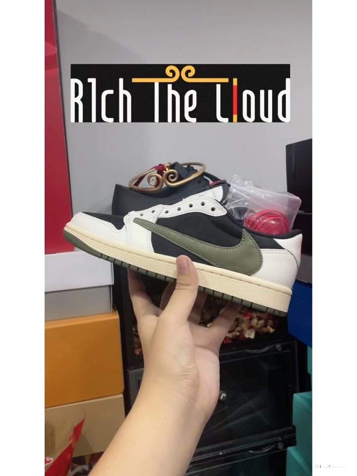 Pkgod Jordan 1 Retro Low OG SP Travis Scott Olive DZ4137-106 review 0