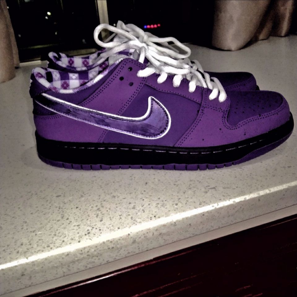    Pkgod Nike SB Dunk Low Pro OG QS Purple Lobster（Special Box) review 0