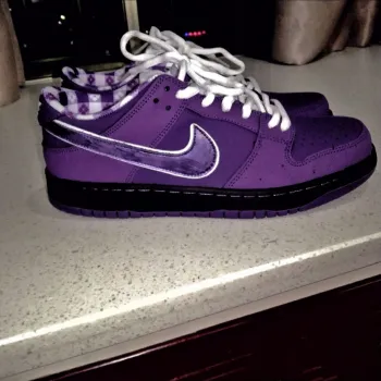 Pkgod Nike SB Dunk Low Pro OG QS Purple Lobster（Special Box) review Yamile Gil