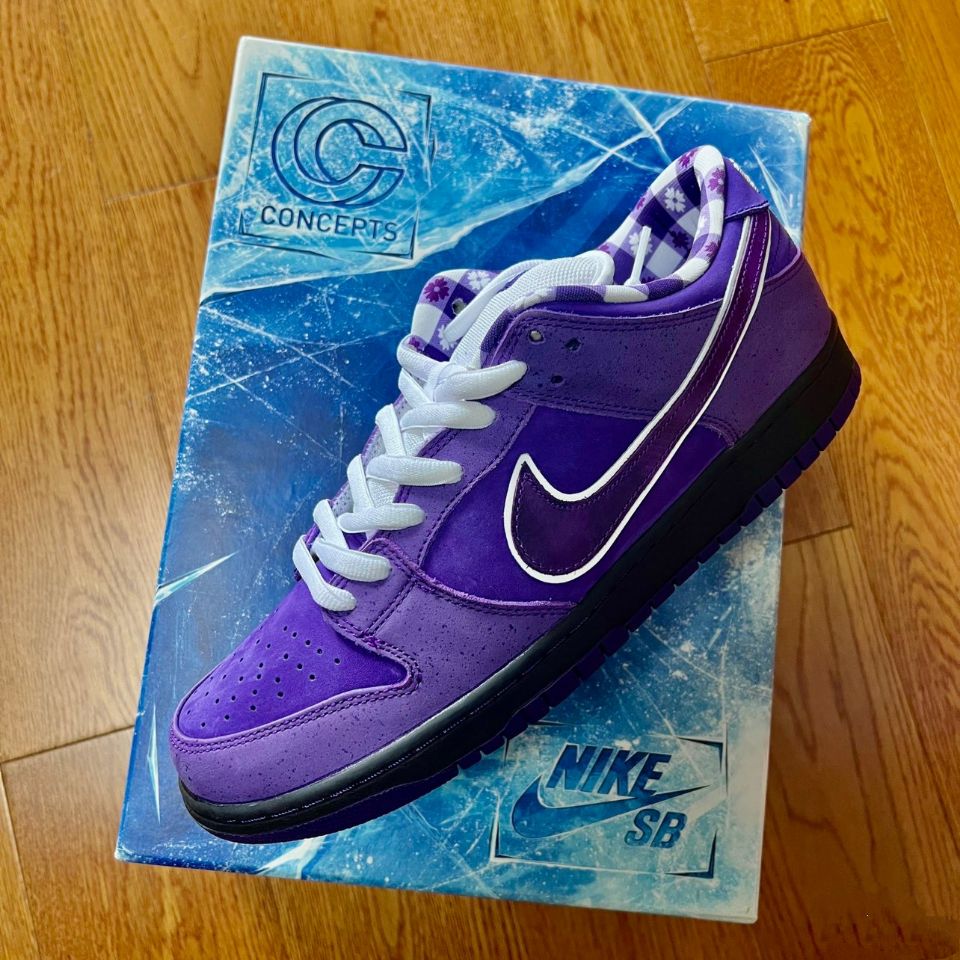    Pkgod Nike SB Dunk Low Pro OG QS Purple Lobster（Special Box) review 0