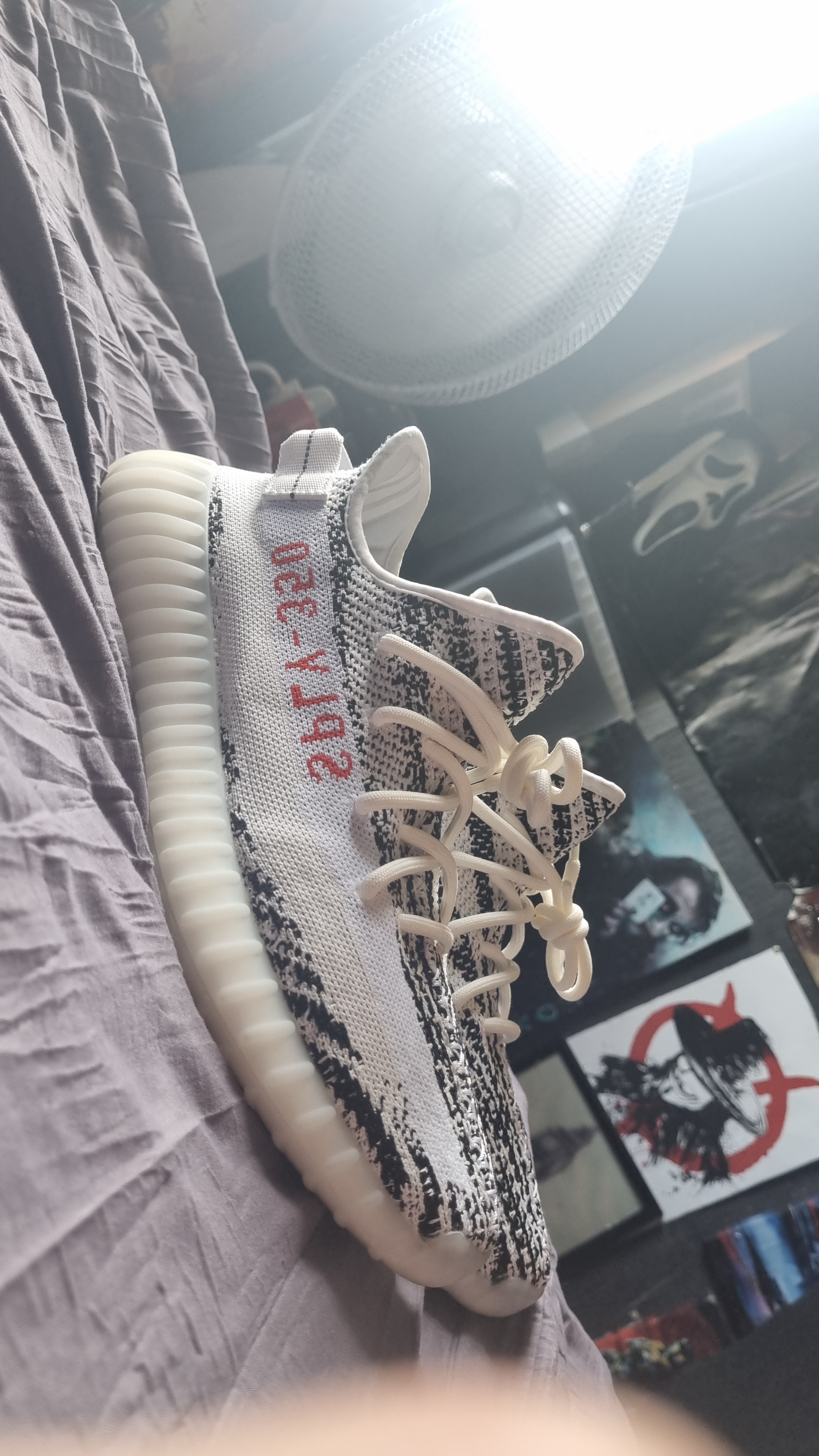 Pkgod Adidas Yeezy Boost 350 V2 Zebra  review Josh 01