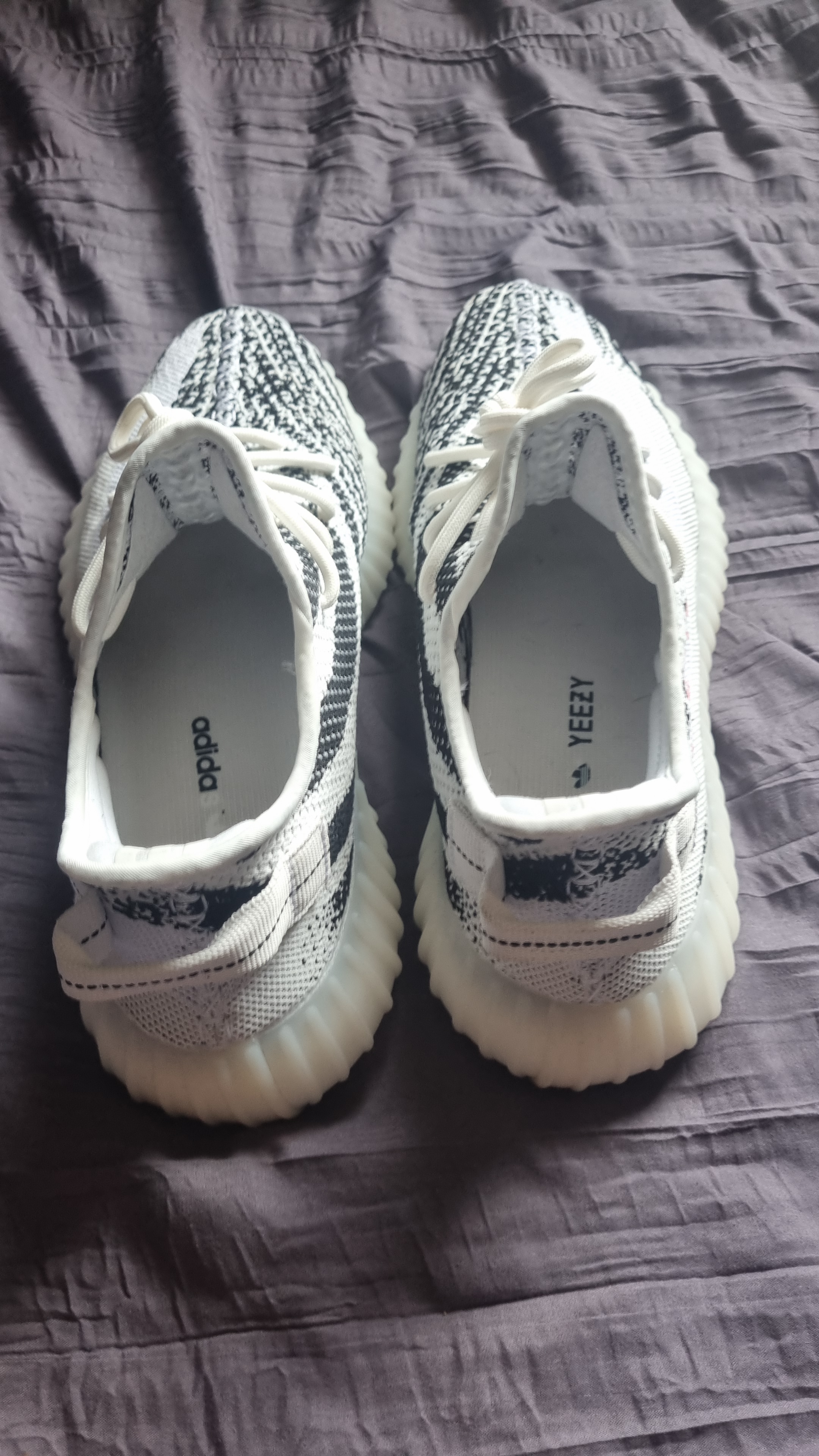 Pkgod Adidas Yeezy Boost 350 V2 Zebra  review Josh 02