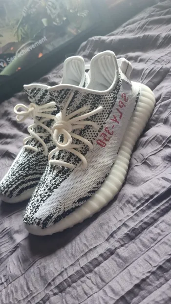 Pkgod Adidas Yeezy Boost 350 V2 Zebra  review Josh  04