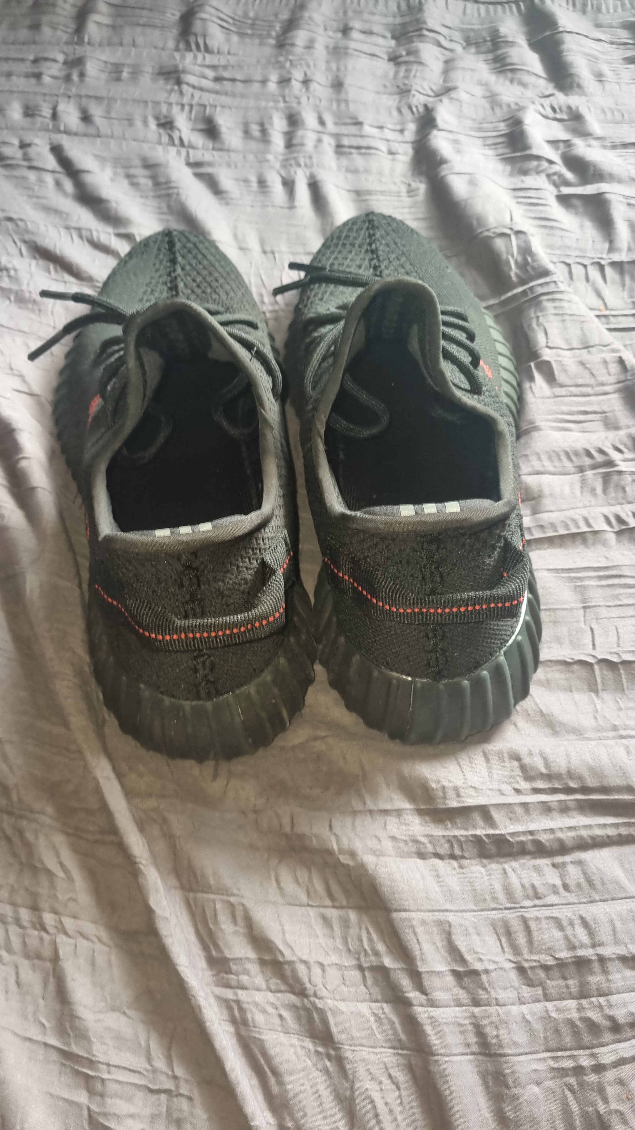  Pkgod Adidas Yeezy Boost 350 V2 Black Bred review Josh 05