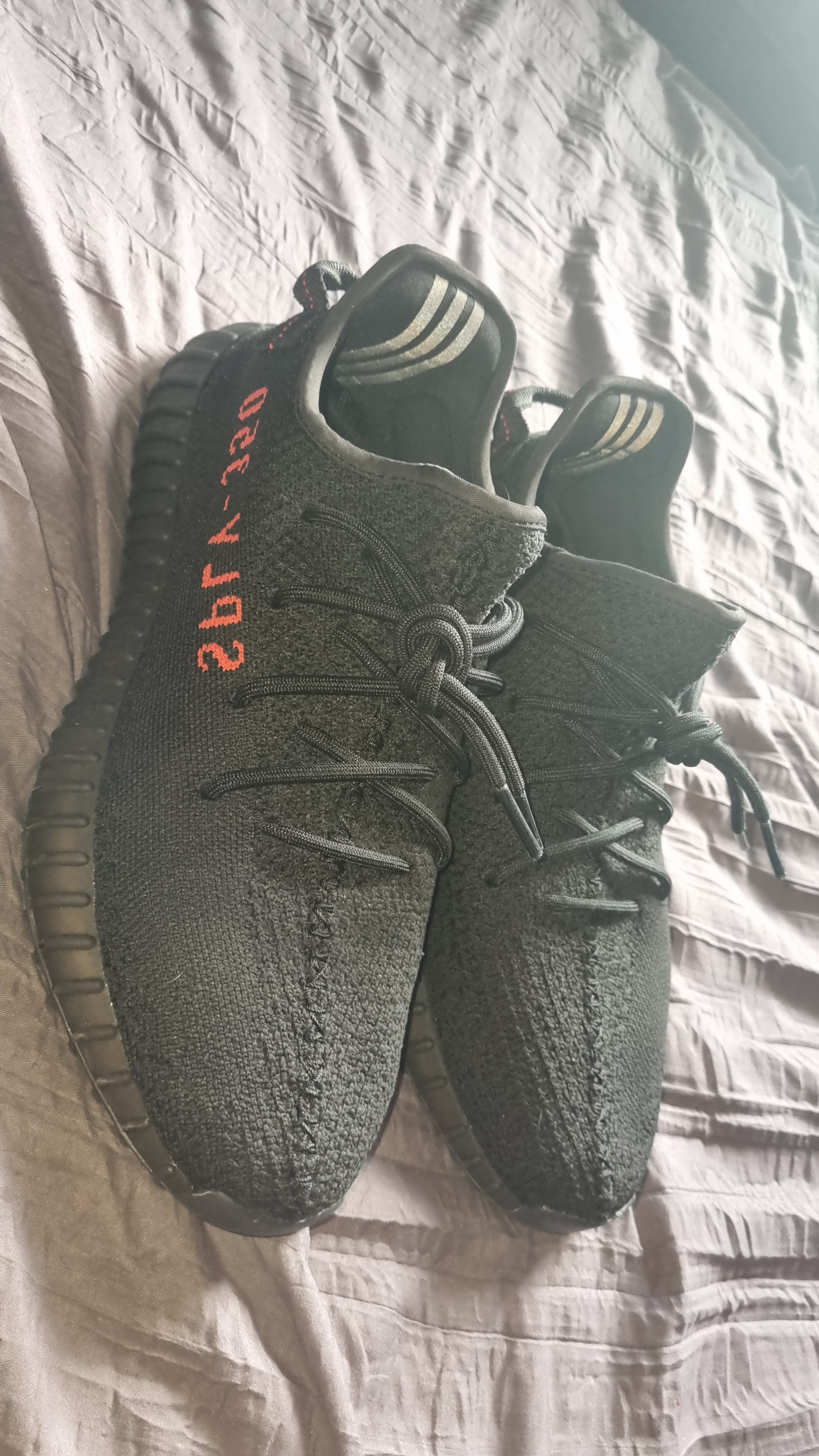  Pkgod Adidas Yeezy Boost 350 V2 Black Bred review Josh 06