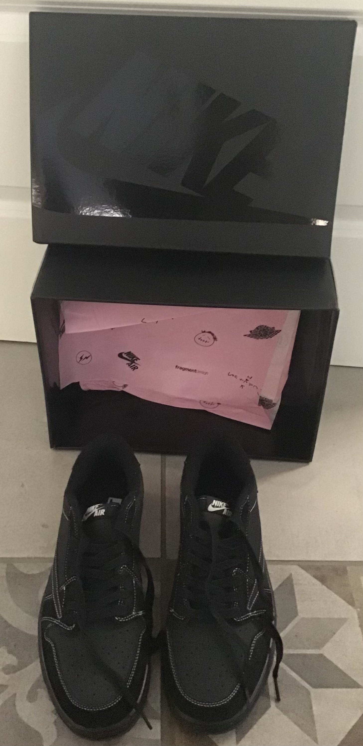    Stockxshoes Special Sale & Jordan 1 Retro Low OG SP Travis Scott Black Phantom(TK batch) review 0
