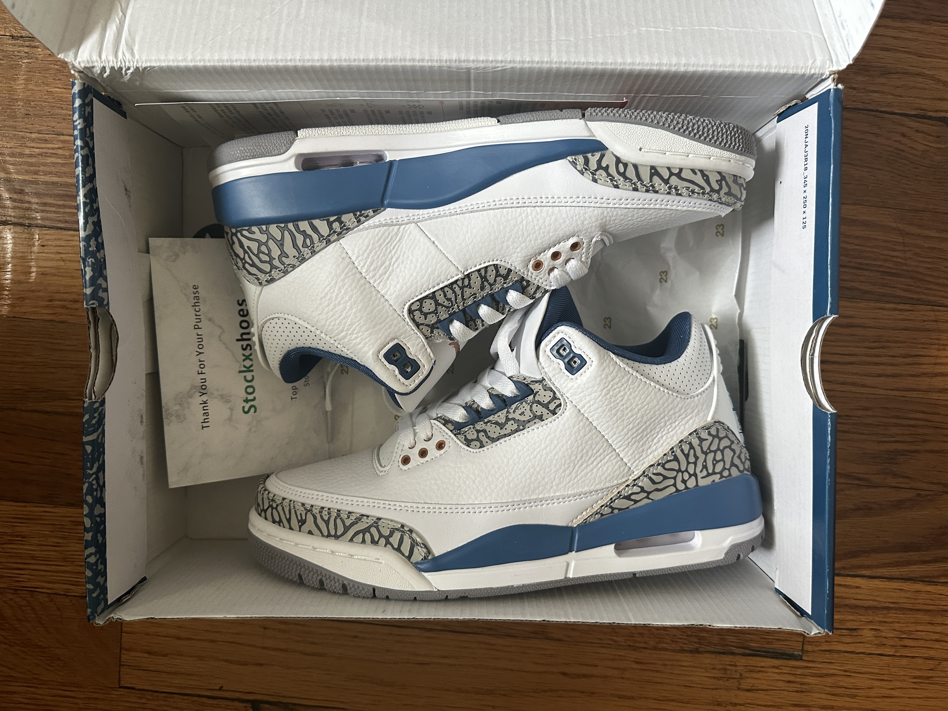    Stockxshoes Special Sale &Pkgod Air Jordan 3 Retro Wizards review 0