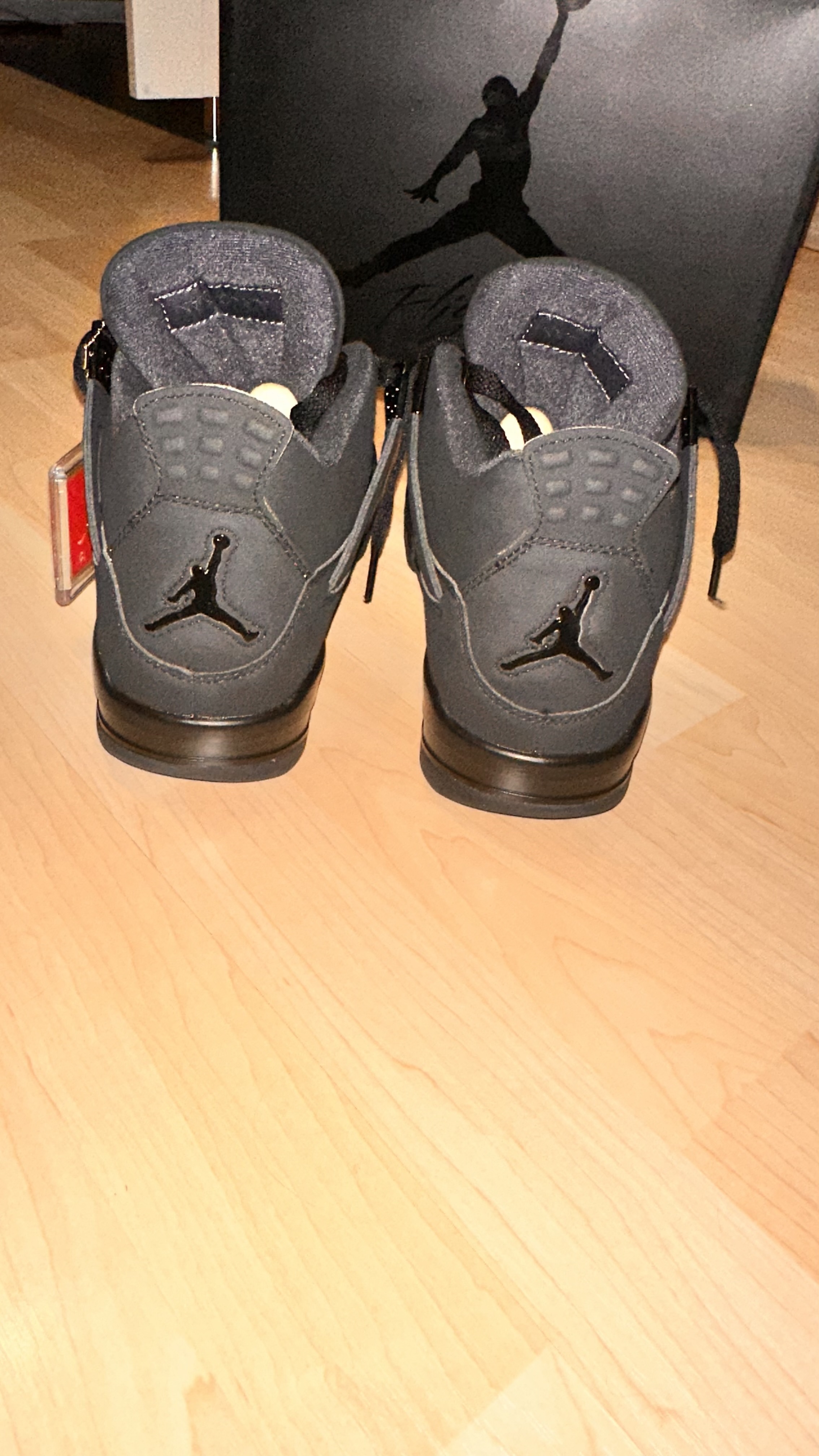 PKgod Air Jordan 4 Retro Black Cat CU1110-010 review 0