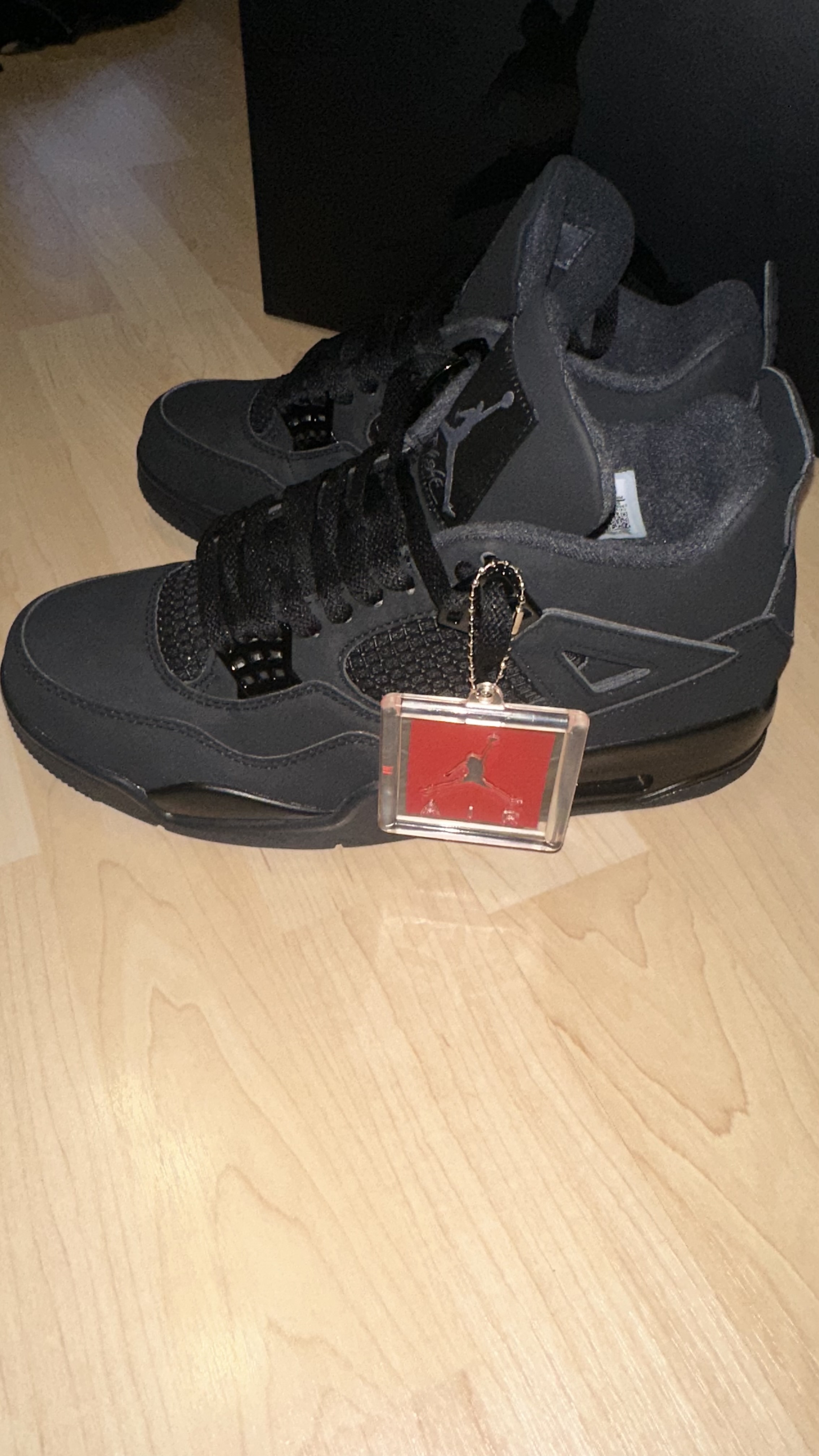 PKgod Air Jordan 4 Retro Black Cat CU1110-010 review 1