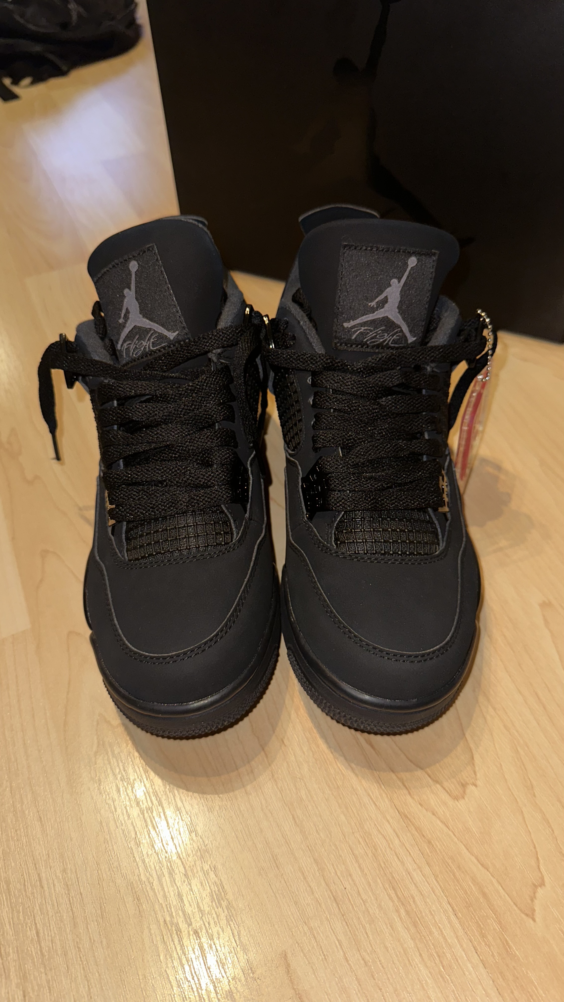 PKgod Air Jordan 4 Retro Black Cat CU1110-010 review 4