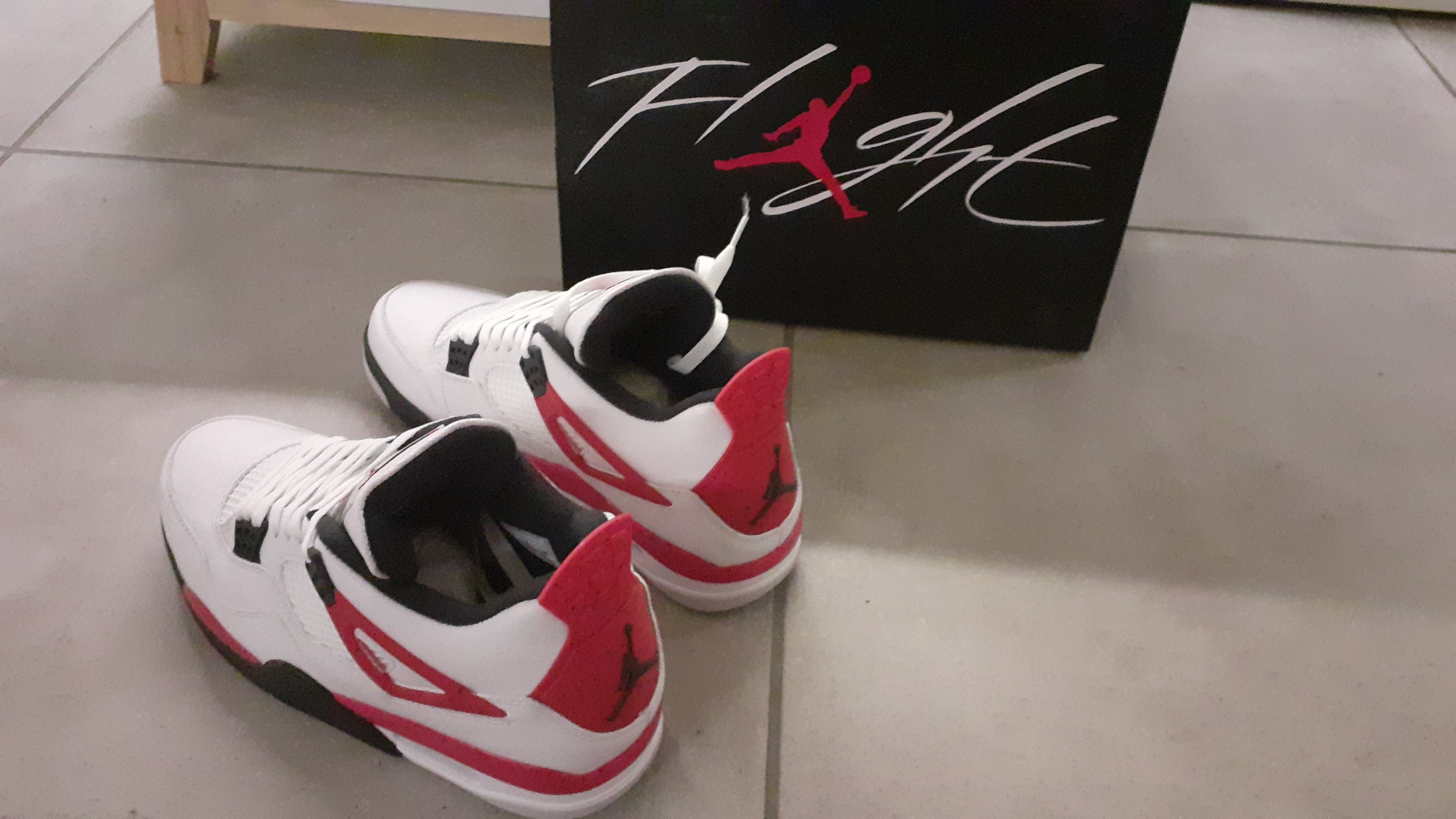 Pkgod Air Jordan 4 Retro Red Cement   review Nassim 01