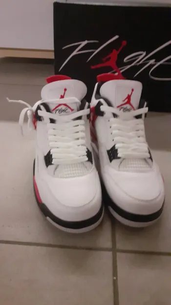 Pkgod Air Jordan 4 Retro Red Cement   review Nassim 02