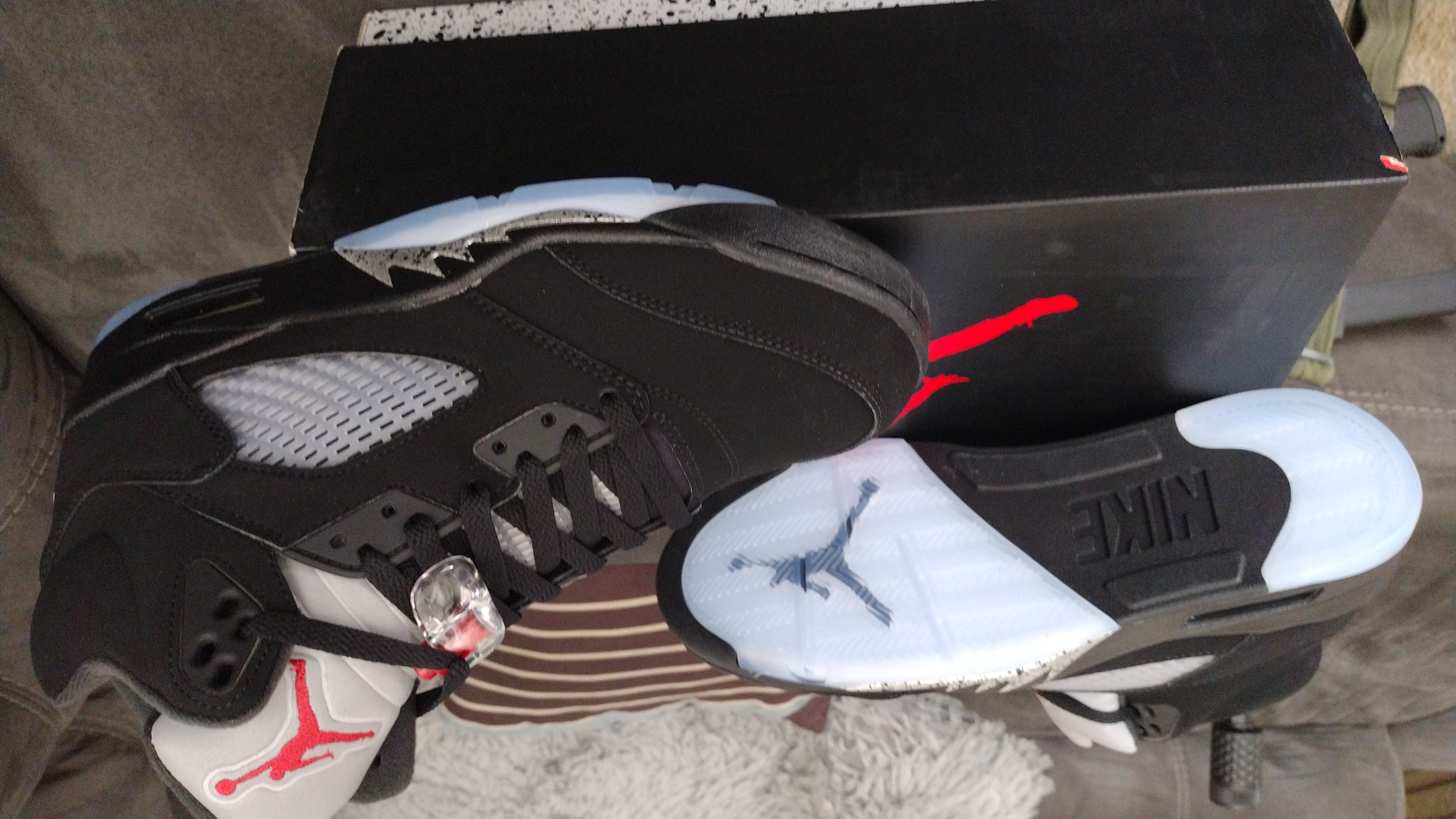 Pkgod Air Jordan 5 Retro Black Metallic (2016) review Jefferson 01