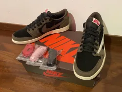 Pkgod Air Jordan 1 Retro Low OG SP Travis Scott Mocha review eSSe