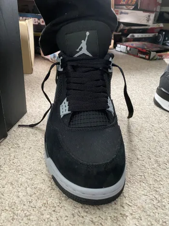 Pkgod Air Jordan 4 Retro SE Black Canvas   review Nassim 01