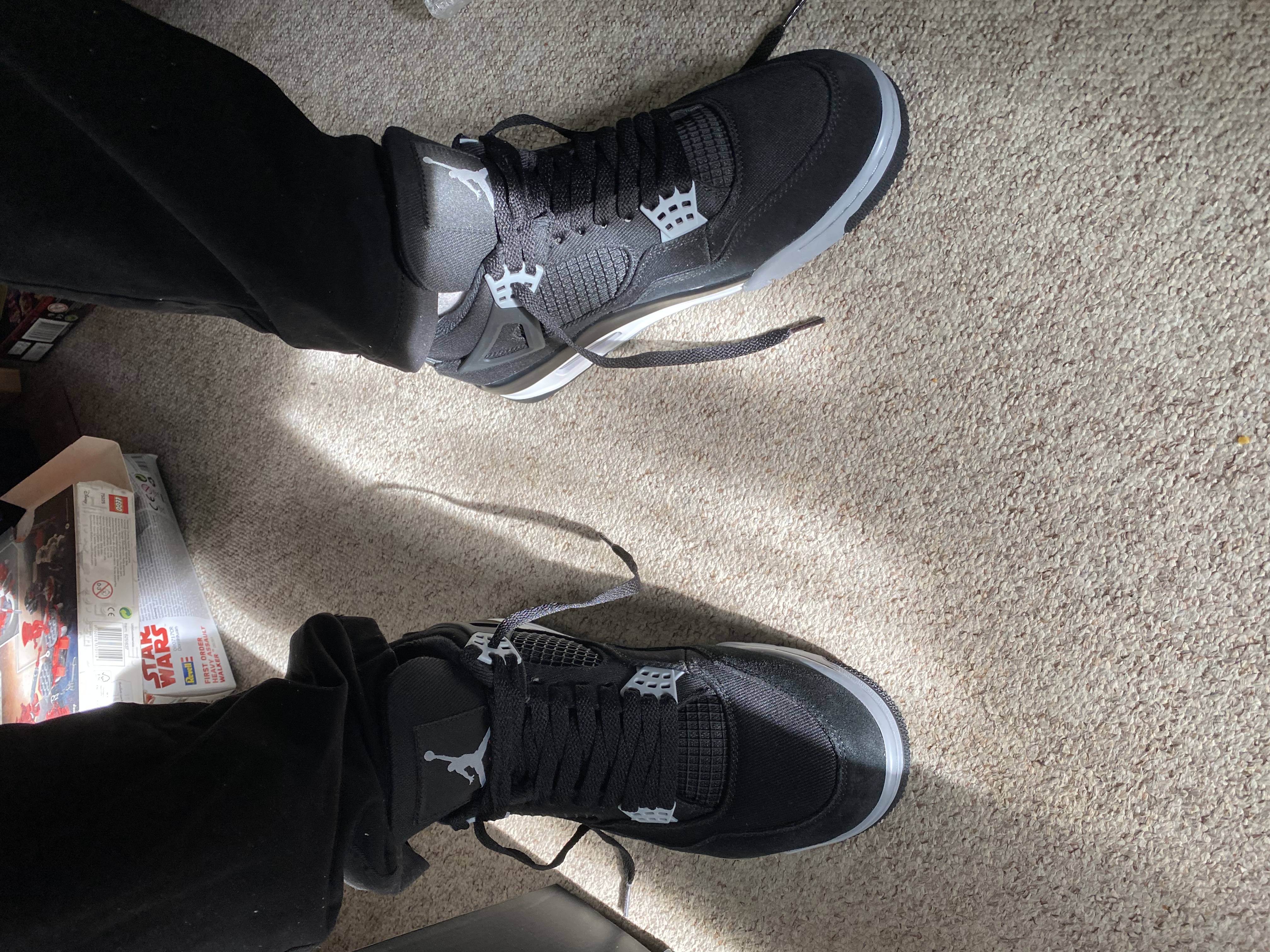  Pkgod Air Jordan 4 Retro SE Black Canvas   review Nassim 02