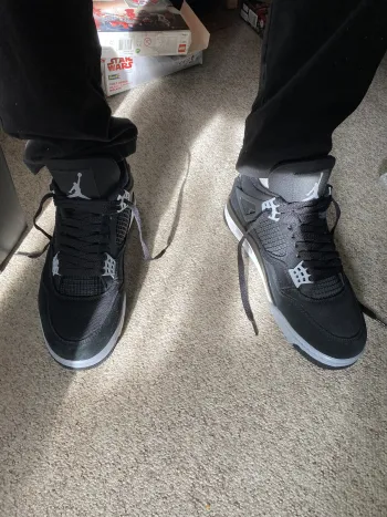  Pkgod Air Jordan 4 Retro SE Black Canvas   review Nassim 02