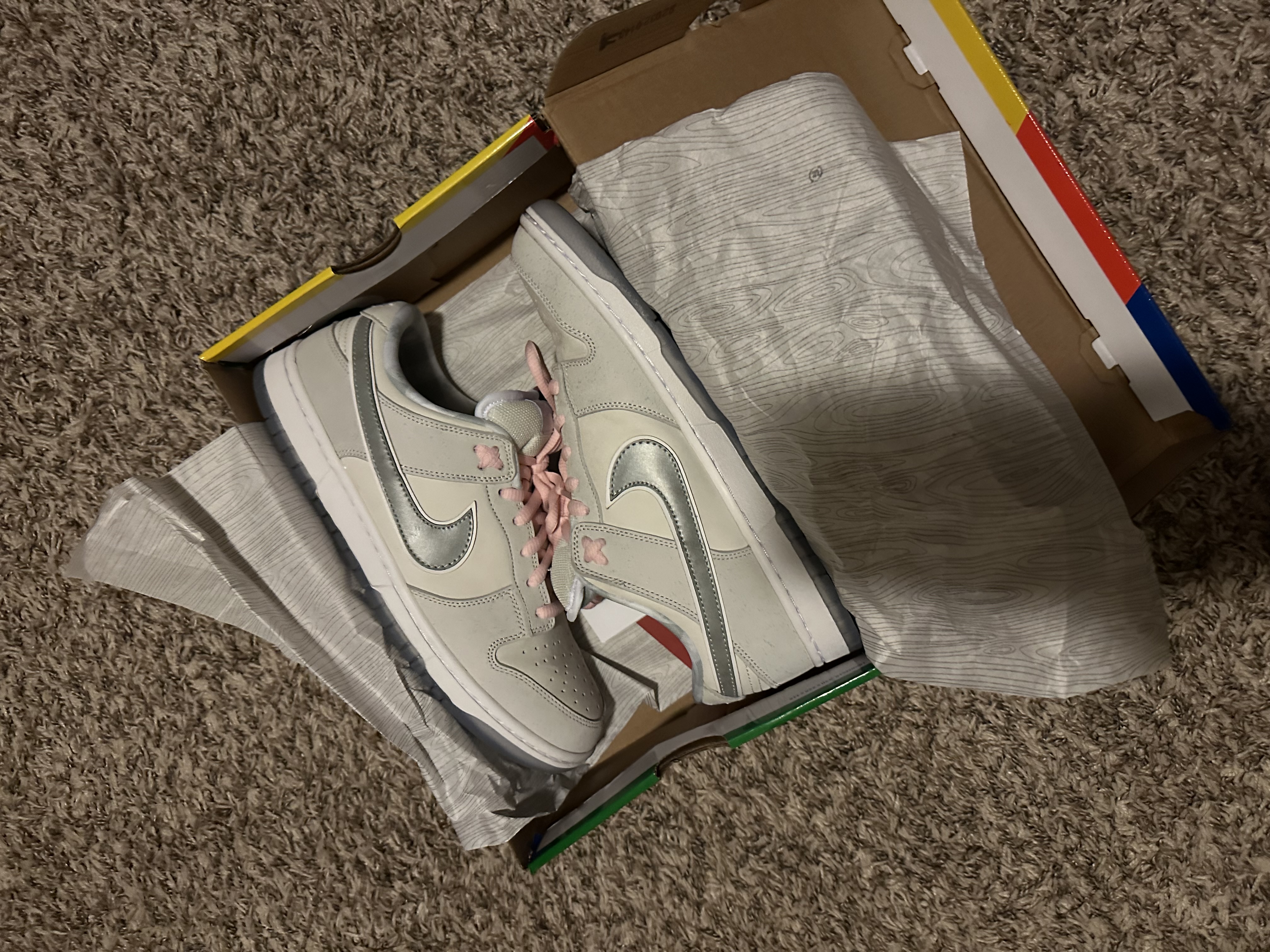    Pkgod Nike SB Dunk Low White Lobster  review 0