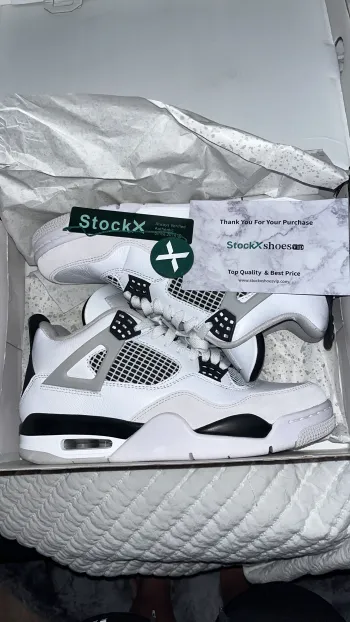 Pkgod Air Jordan 4 Retro Military Black   review James 01