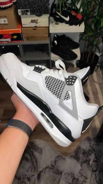 Pkgod Air Jordan 4 Retro Military Black   review James 04