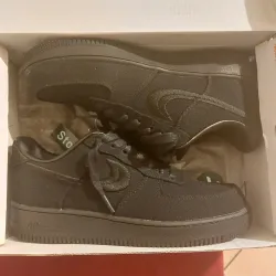 Pkgod Nike Air Force 1 Low Stussy Black review Osso 02
