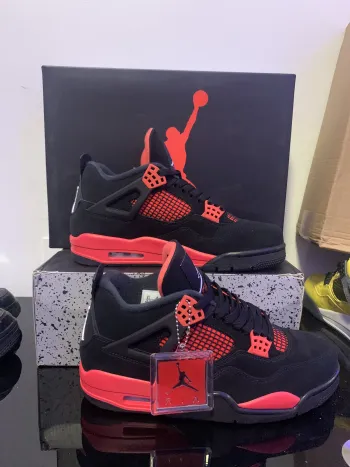  XP Factory Sneakers & Air Jordan 4 Retro Red Thunder  CT8527-016  review Keith Teliska  02