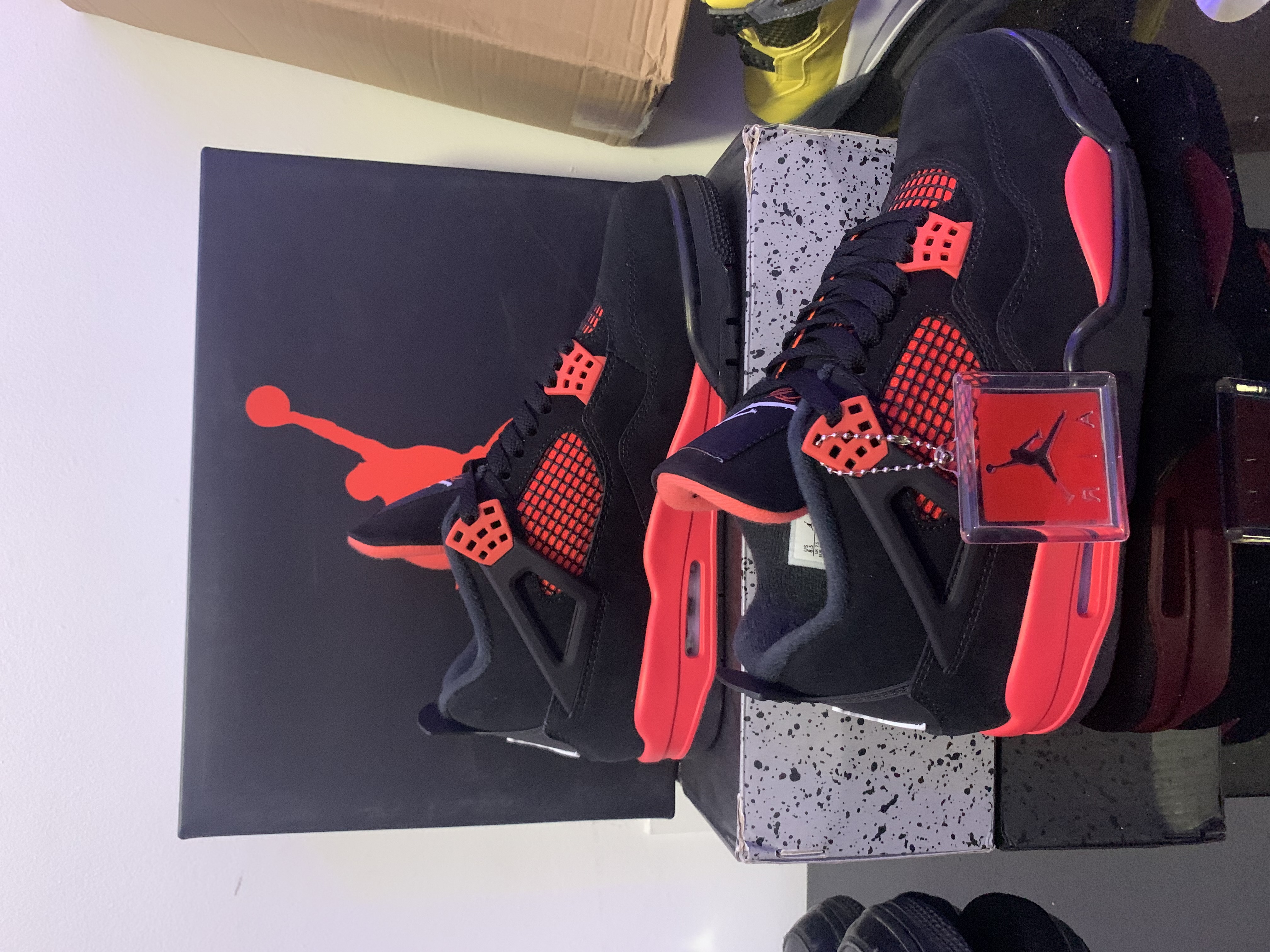 Pkgod Air Jordan 4 Red Thunder CT8527-016 review 1