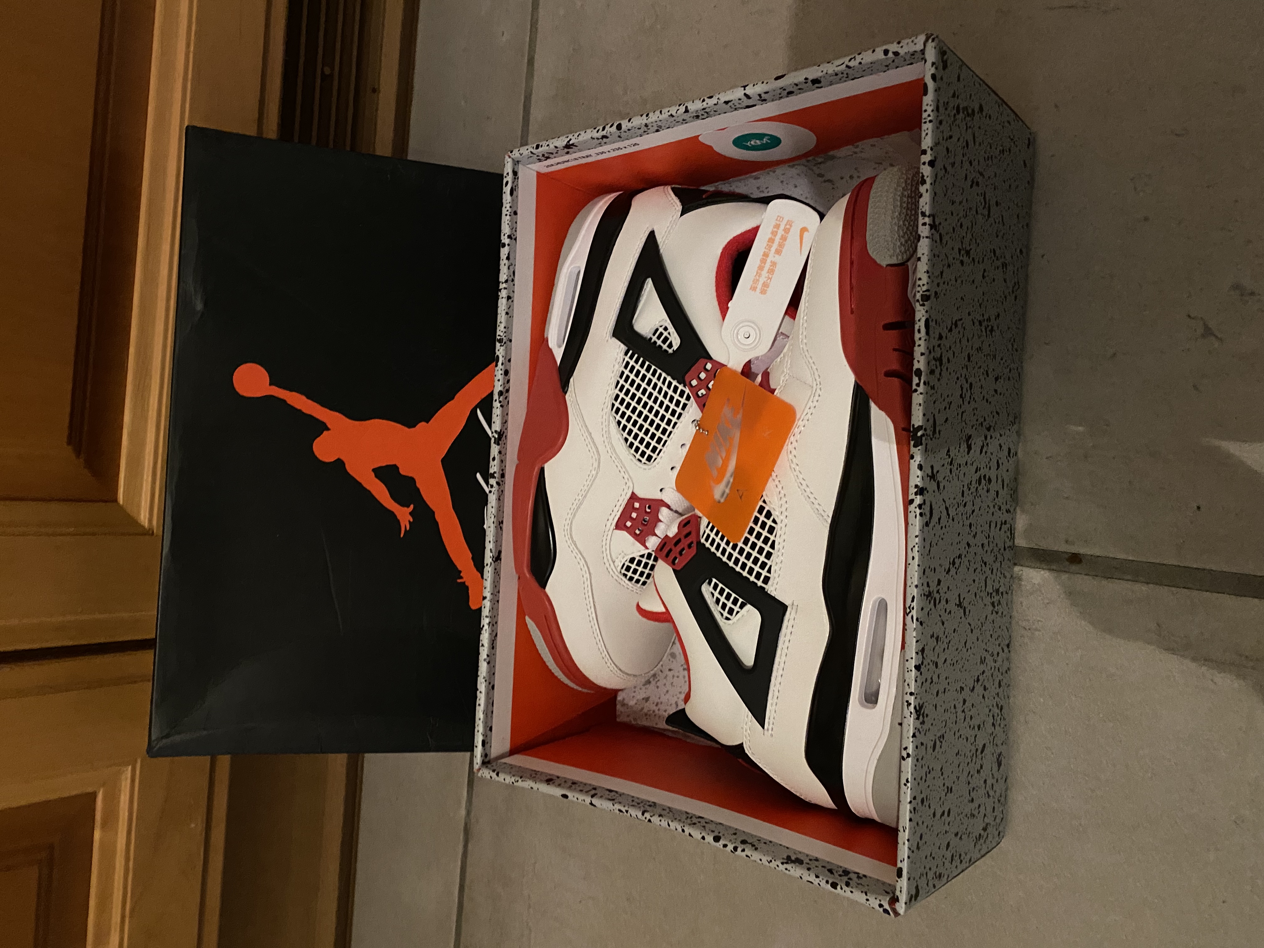 Pkgod Air Jordan 4 Retro Fire Red (2012)   review Nassim 01