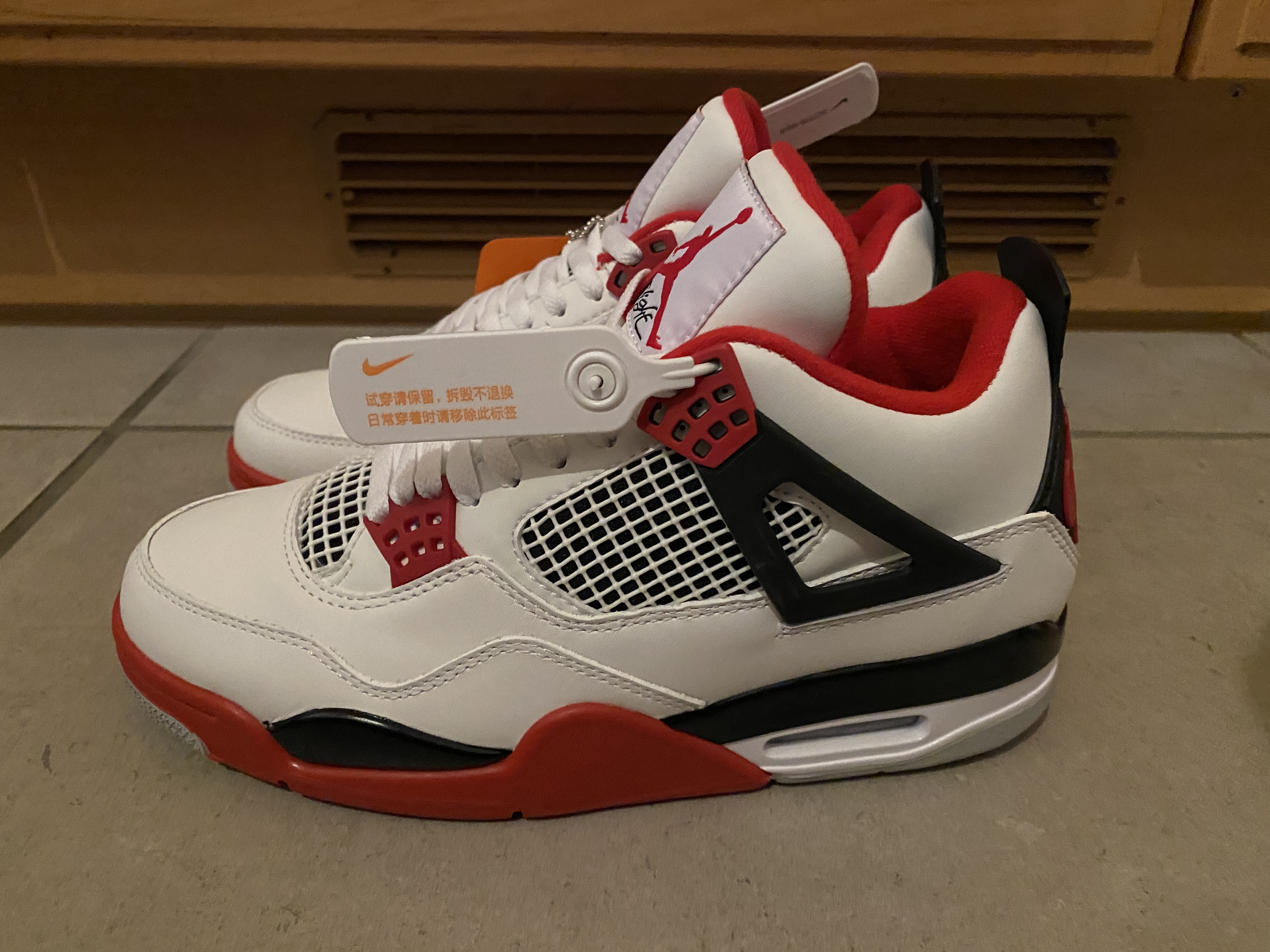 Pkgod Air Jordan 4 Retro Fire Red (2012)   review Nassim 04