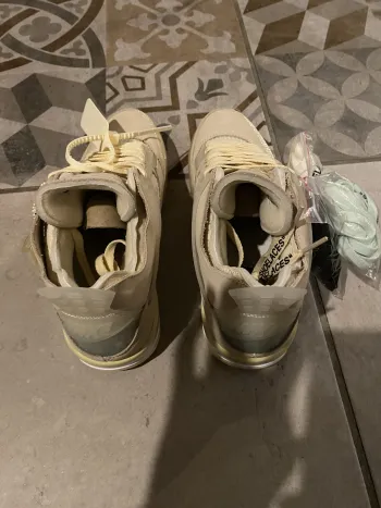  Pkgod  Air Jordan 4 Retro Off-White Sail   review Nassim  02