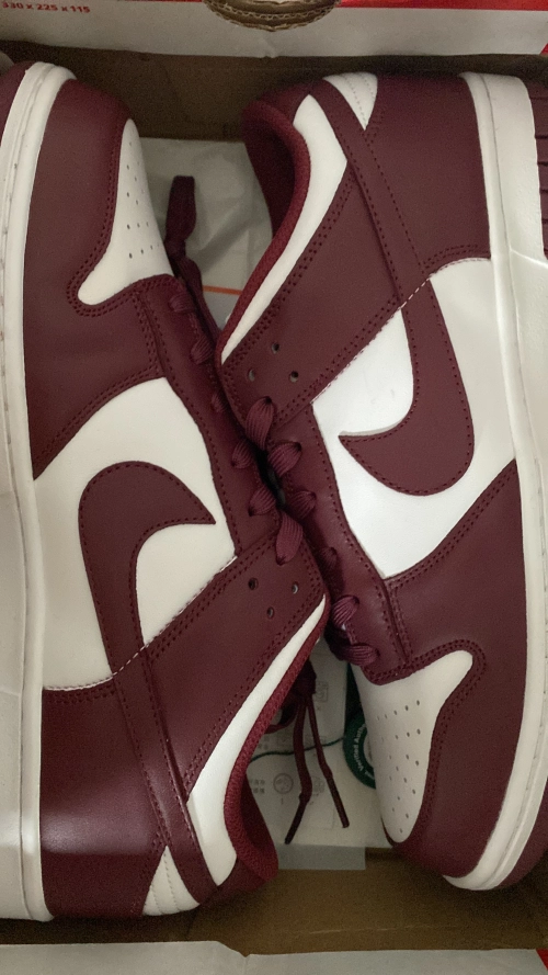    Stockxshoes Special Sale &Supr x Nike SB Dunk Low Bordeaux (DM Batch） review 