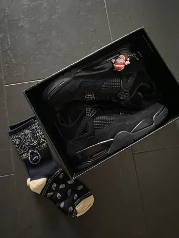  Pkgod Air Jordan 4 Retro Black Cat   review Philipp